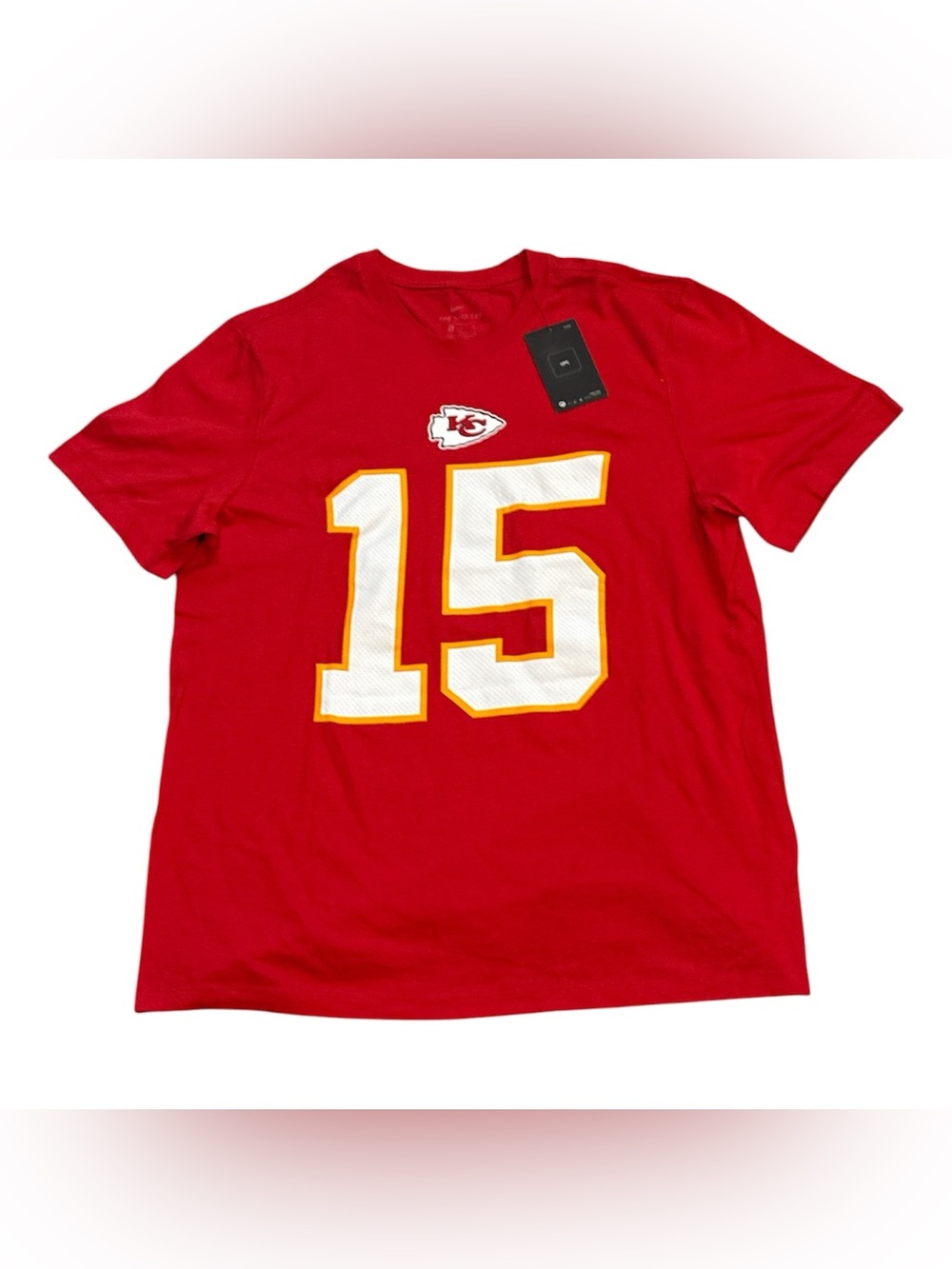 NEW Nike Kansas City Chiefs Football Patrick Mahomes Red T Shirt Mens XL